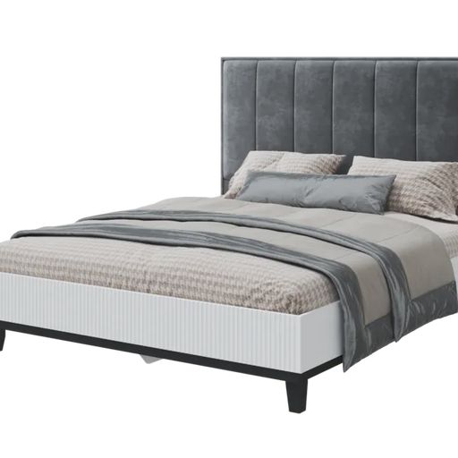 Кровать с подъемным механизмом «Шарлиз», велюр